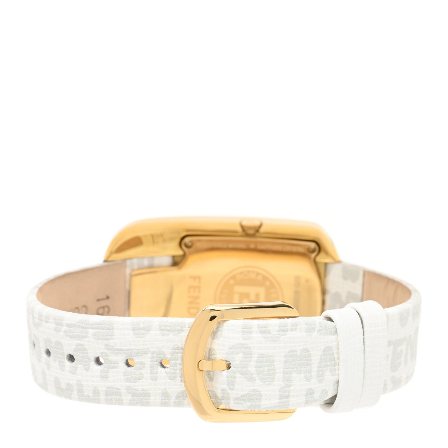 Fendi Stainless Steel Calfskin Diamond 29mm Graffiti Quartz Watch 3 of 5
