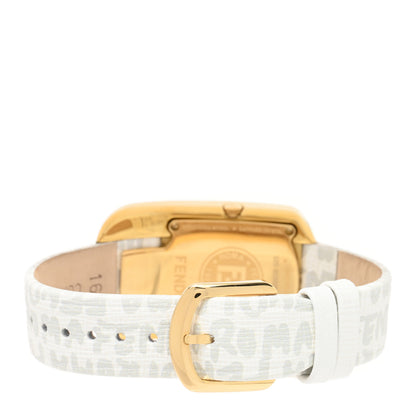 Fendi Stainless Steel Calfskin Diamond 29mm Graffiti Quartz Watch 3 of 5