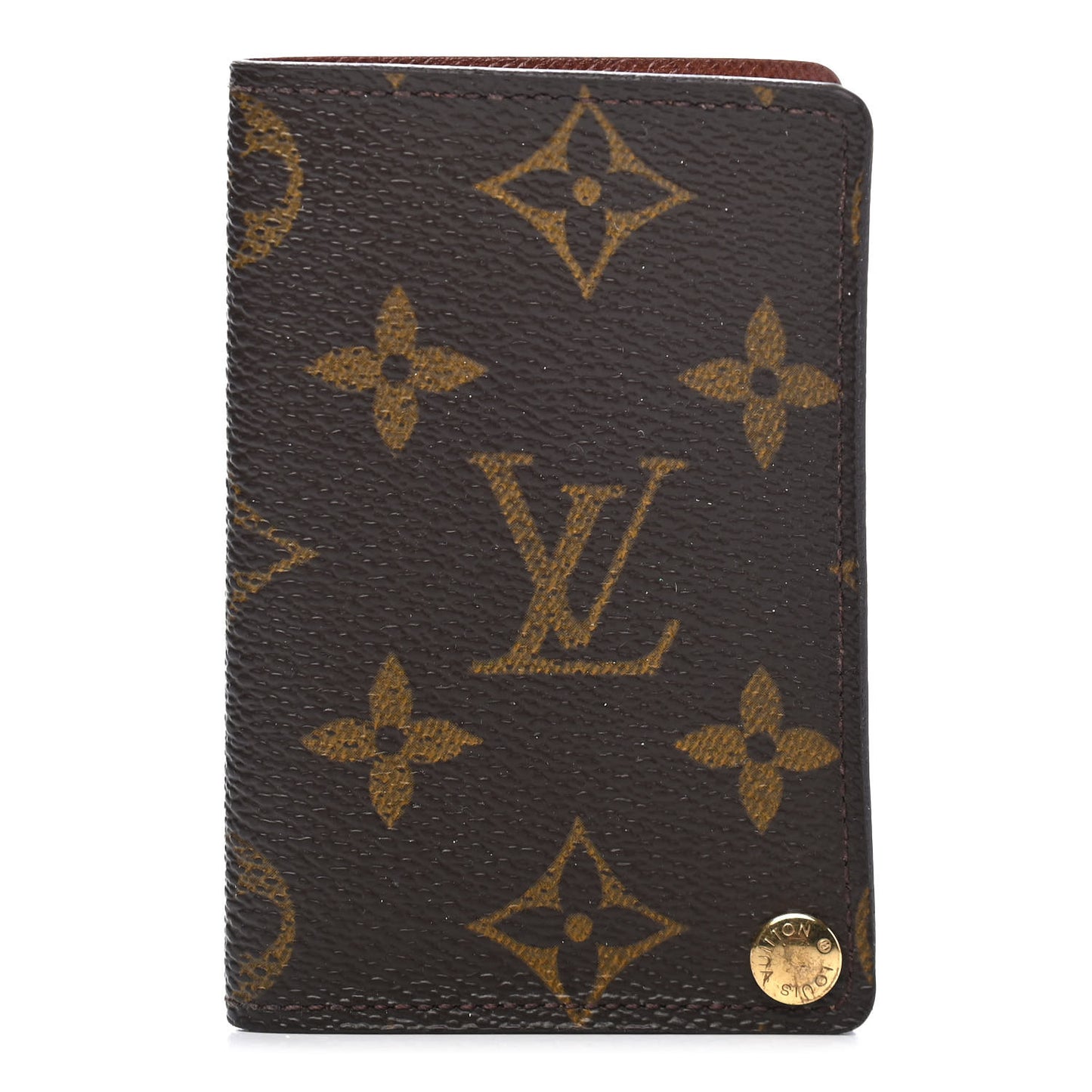 Monogram Credit Card Photo Holder