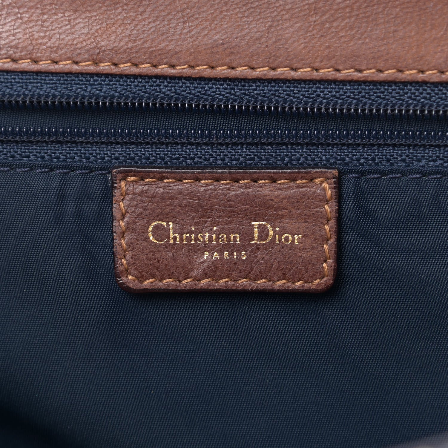 Christian Dior Monogram Street Chic Shoulder Bag Blue 5 of 14
