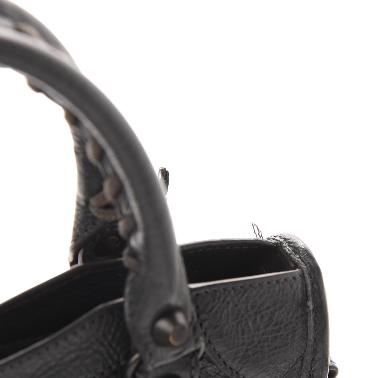 Balenciaga Agneau Classic Hardware Mini City Gris Fossile 10 of 11