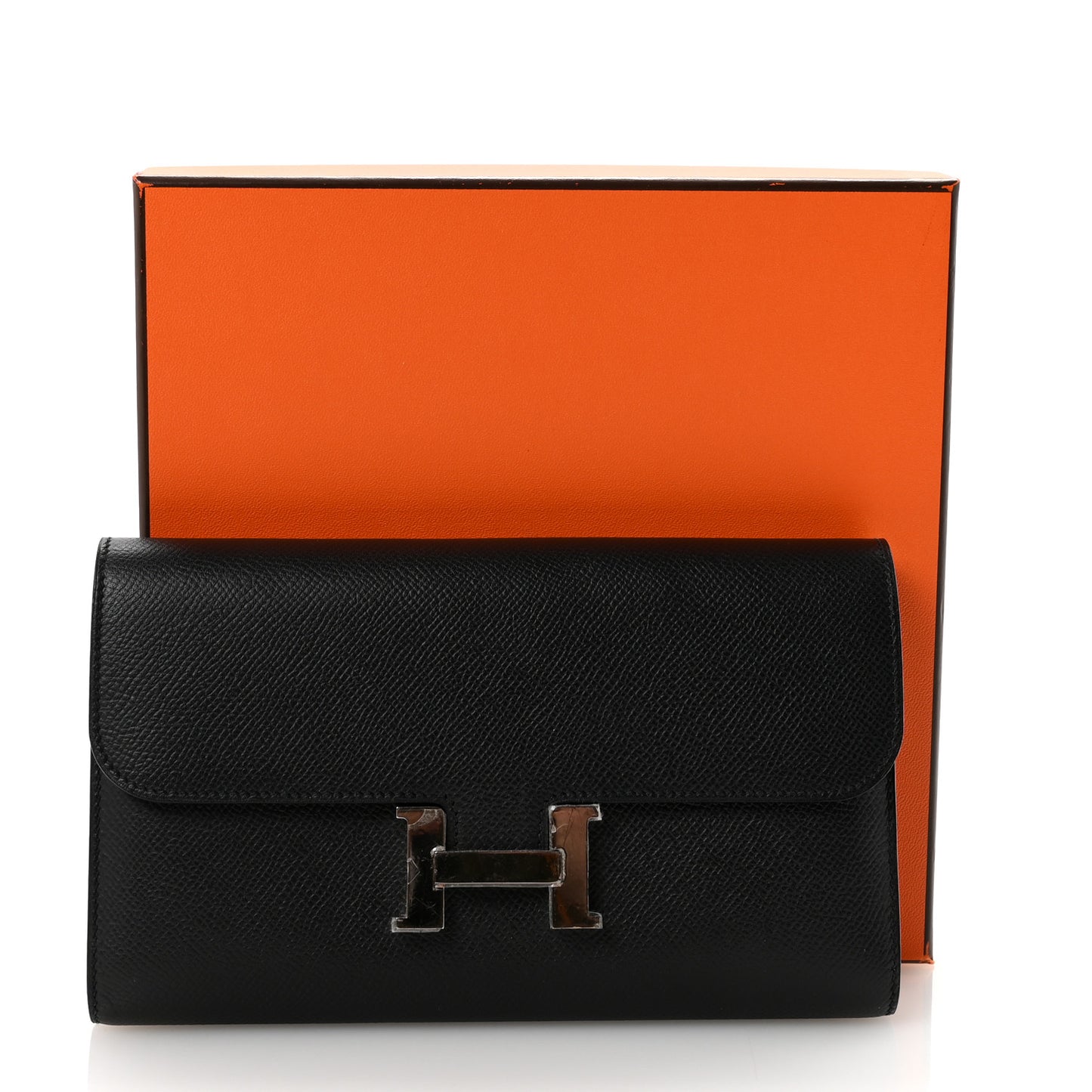 Epsom Constance Long Wallet Black
