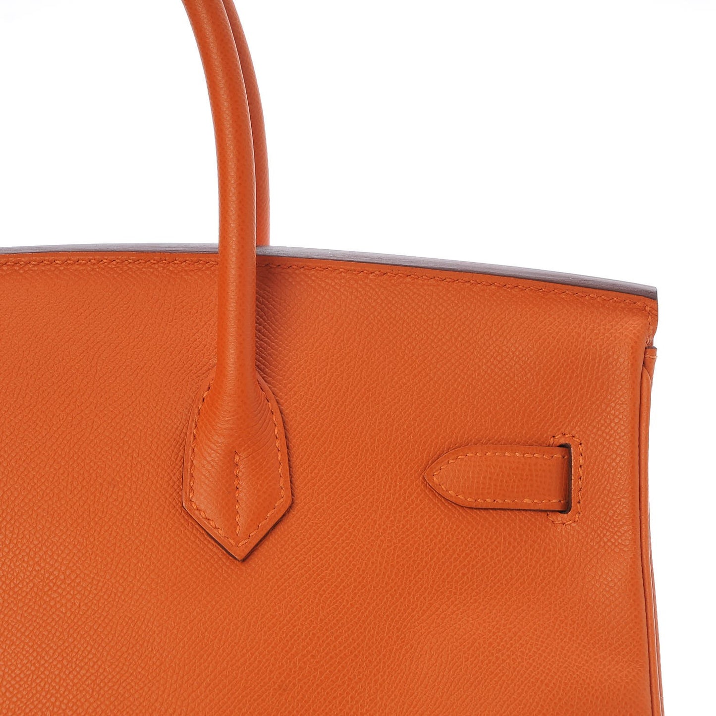 Epsom Birkin 35 Orange
