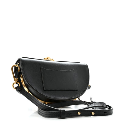 Chloe Calfskin Small Nile Bracelet Minaudiere Bag Black 3 of 13