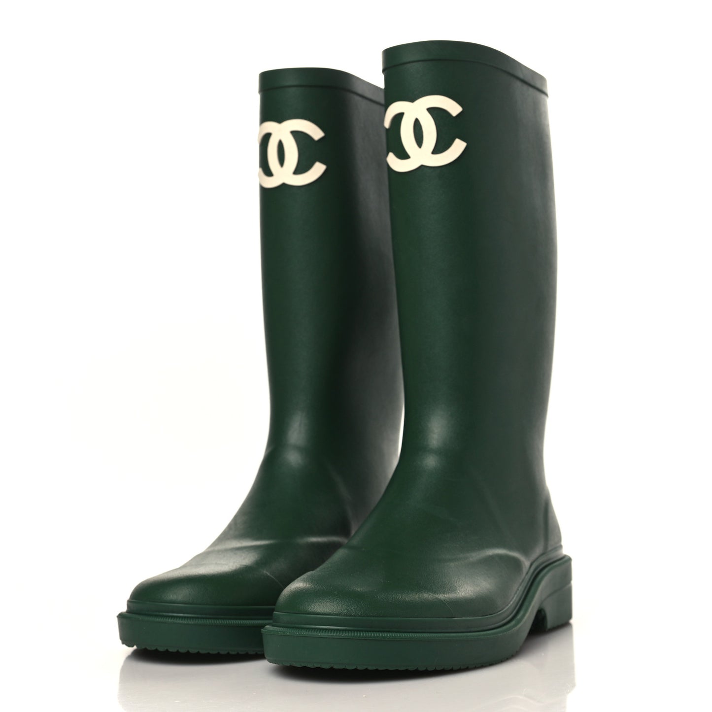 Caoutchouk CC High Boots 37 Dark Green
