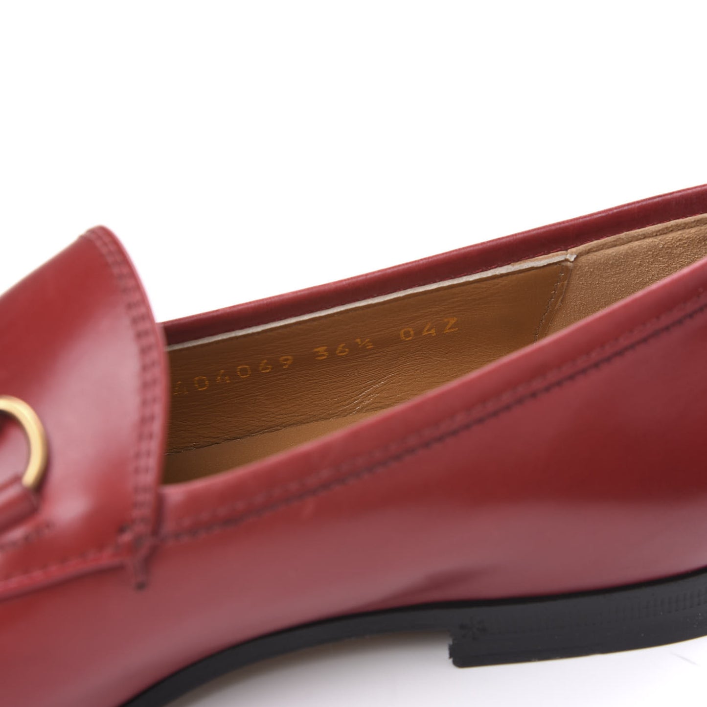 Calfskin Womens Jordaan Loafers 36.5 Hibiscus Red