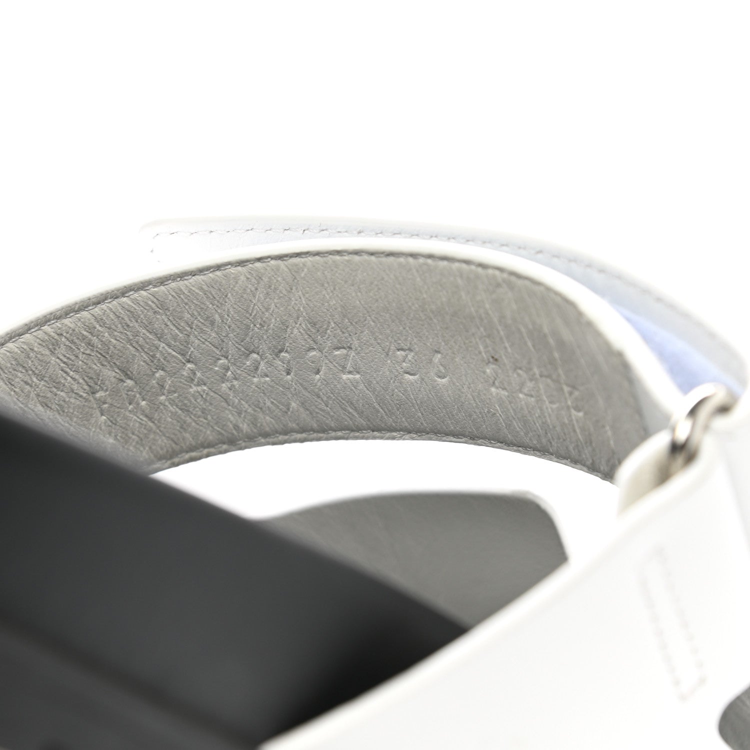 Hermes Calfskin Womens Chypre Sandals 36 White 8 of 9