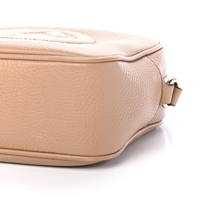 Gucci Pebbled Calfskin Small Soho Disco Bag Camelia 9 of 9