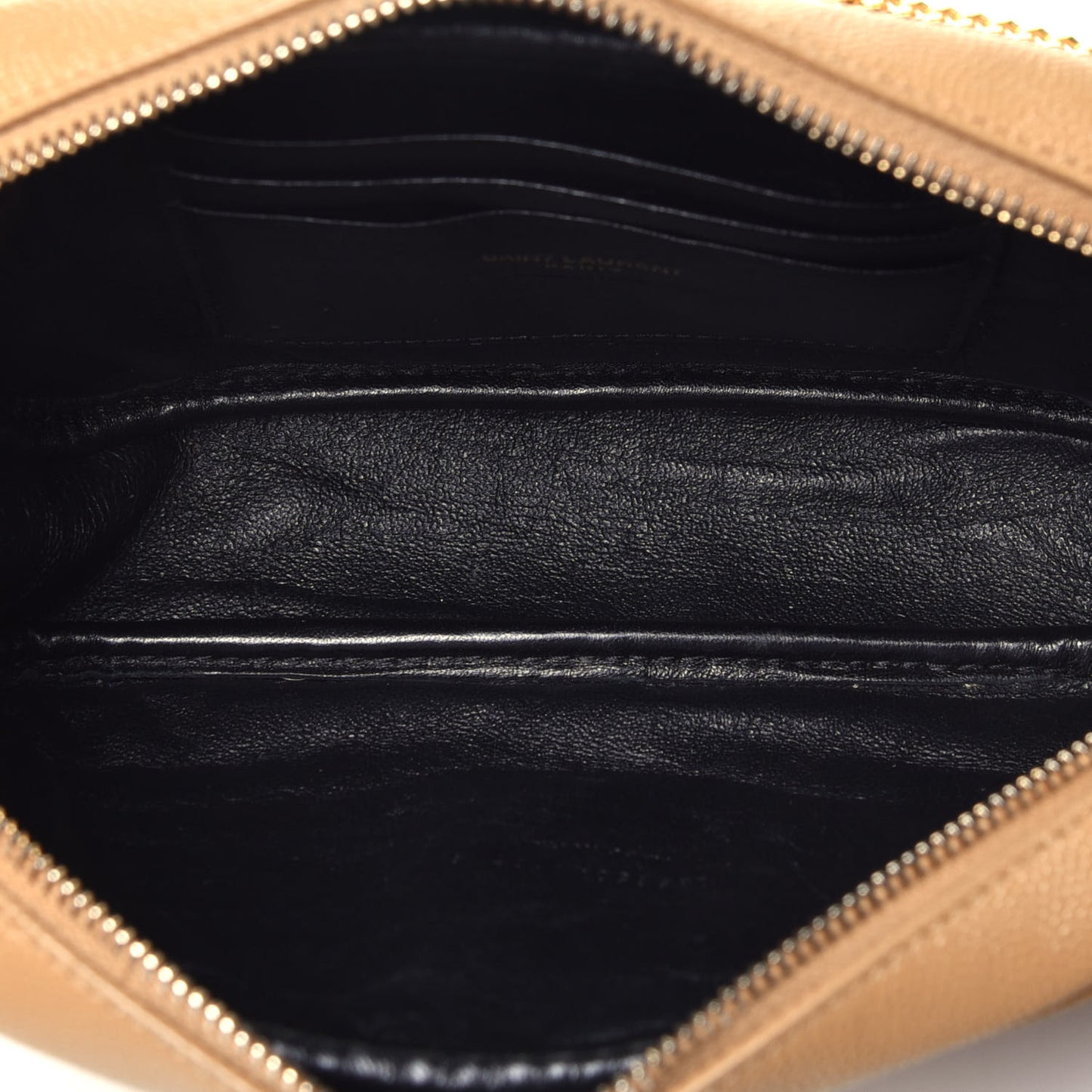 Grain De Poudre Matelasse Monogram Mini Lou Camera Bag Dark Latte