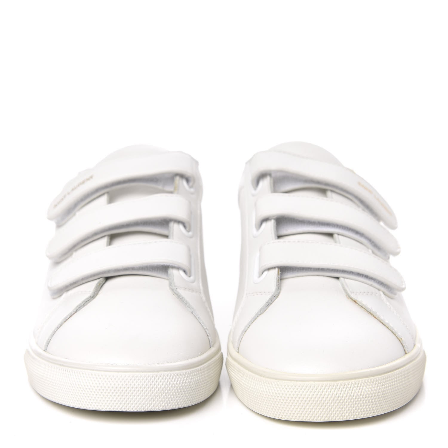 Saint Laurent Calfskin Mens Andy Low Top Sneakers 41 White 2 of 11