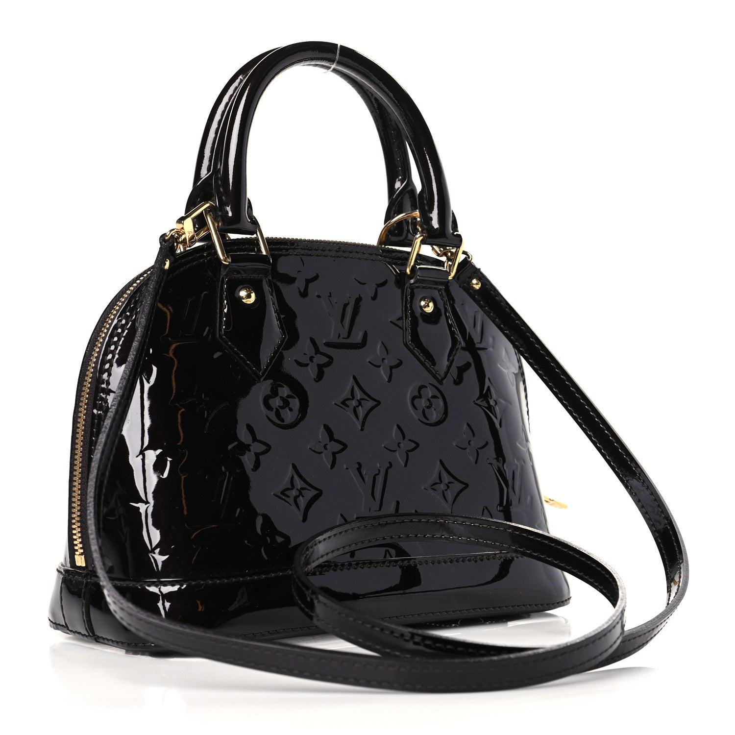 Louis Vuitton Vernis Alma BB Amarante 3 of 8