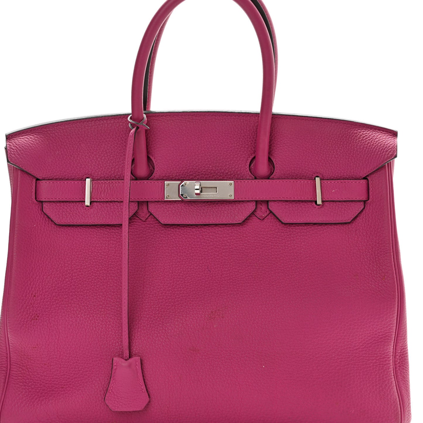 Togo Birkin 35 Rose Pourpre