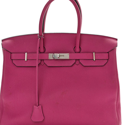 Hermes Togo Birkin 35 Rose Pourpre 8 of 22