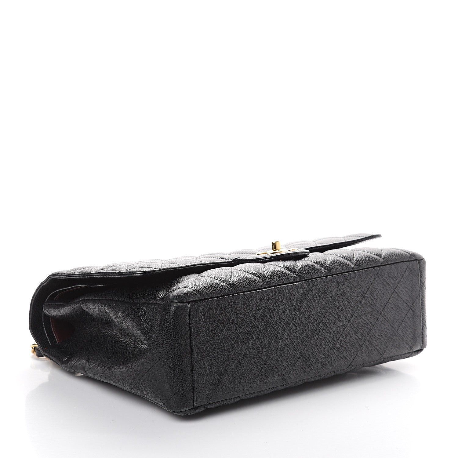 Chanel Caviar Quilted Maxi Double Flap Black 3 of 8