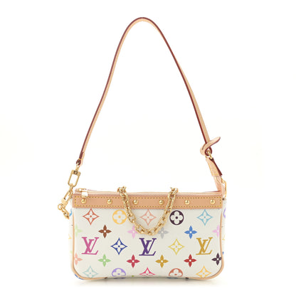 Louis Vuitton LV X TM Monogram Multicolor Pochette Accessories White 1 of 9