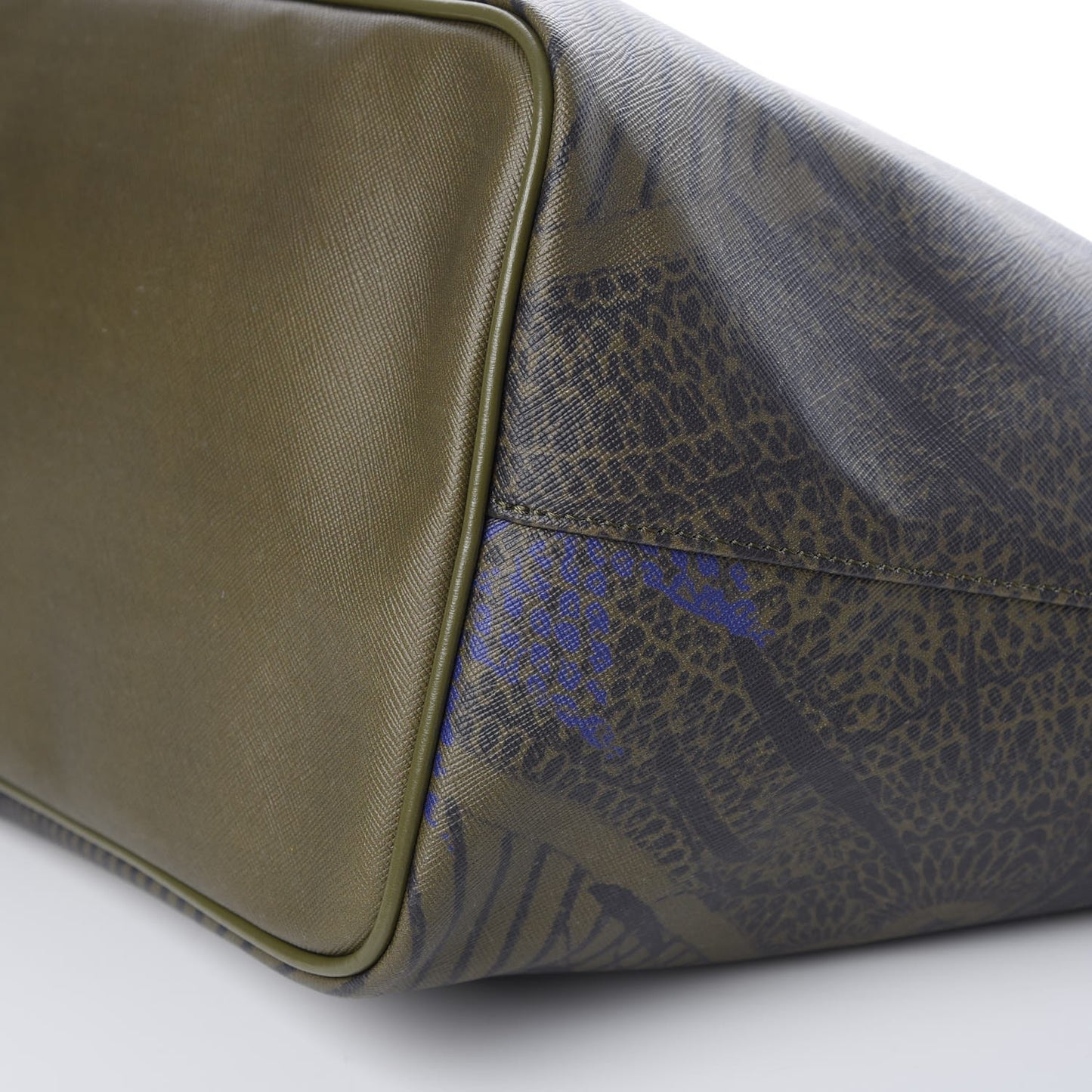 Canvas I Feel Love Tote Green