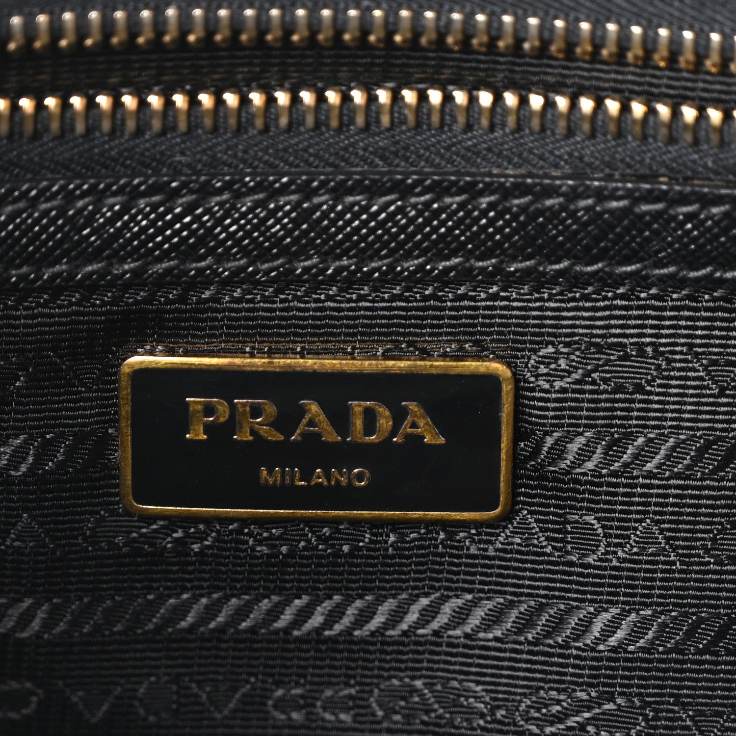 Prada Saffiano Small Galleria Double Zip Tote Black 6 of 10