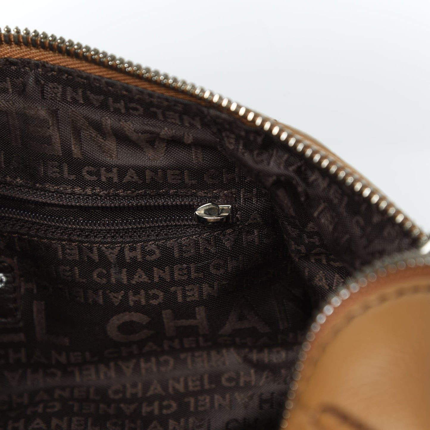 Calfskin Small Tassel Bowler Light Brown