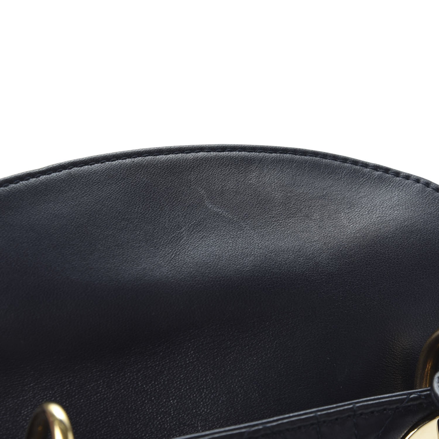 Christian Dior Lambskin Cannage Small Lucky Badges My Lady Dior Navy 11 of 13