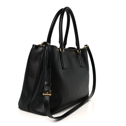 Prada Saffiano Lux Medium Tote Black 3 of 11