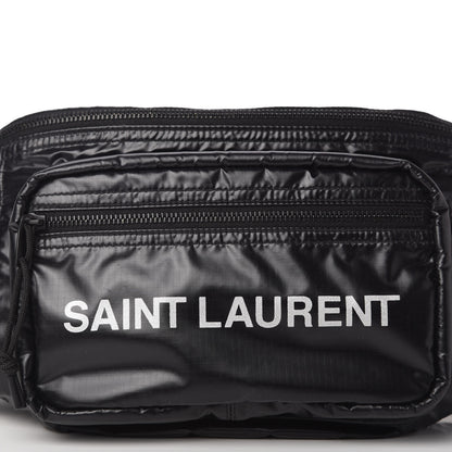 Saint Laurent Nylon Logo Ripstop Body Belt Bag Black 10 of 10
