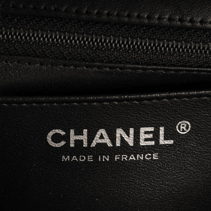 Chanel Lambskin Quilted Mini Square Flap Black 7 of 8
