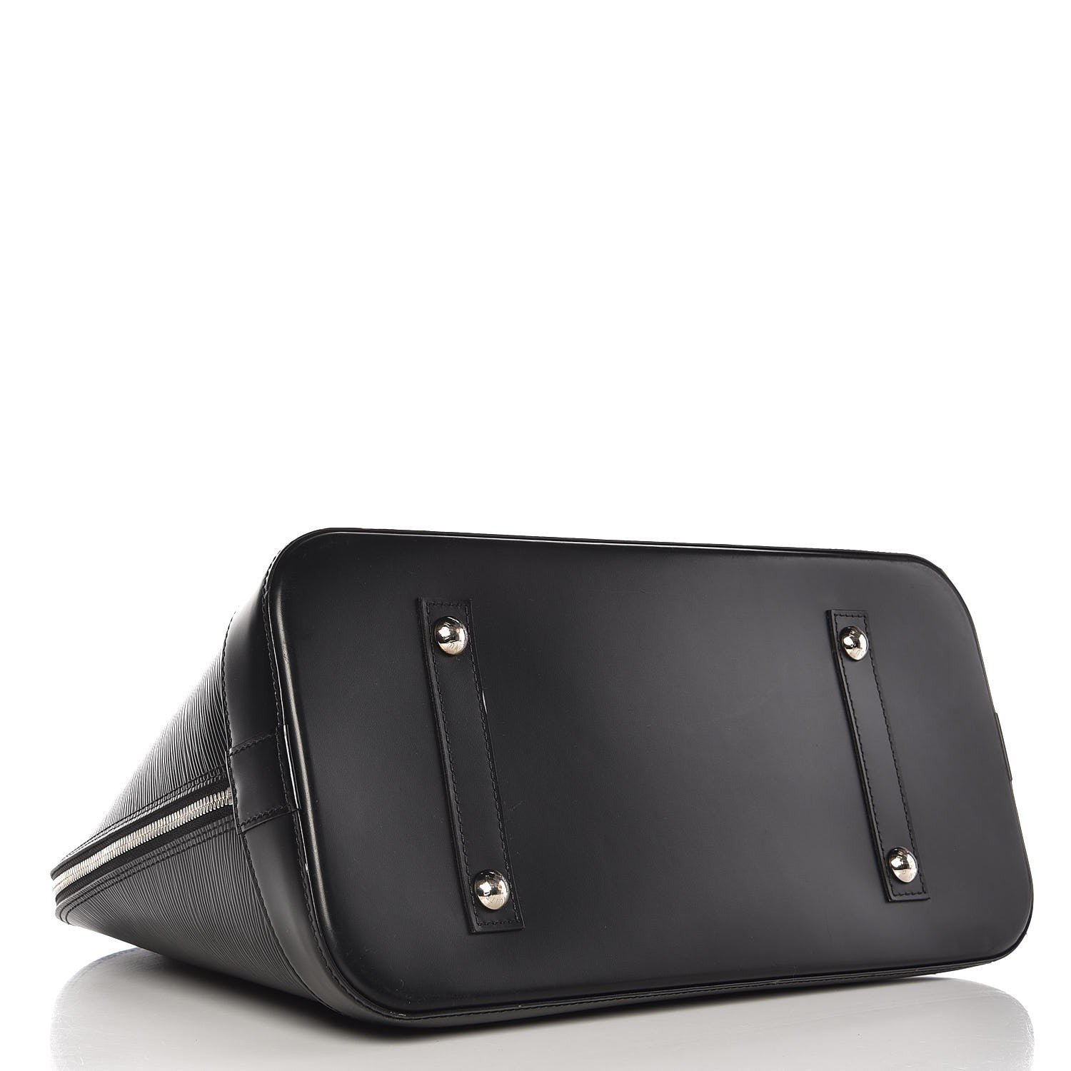 Louis Vuitton Epi Alma MM Black 4 of 9