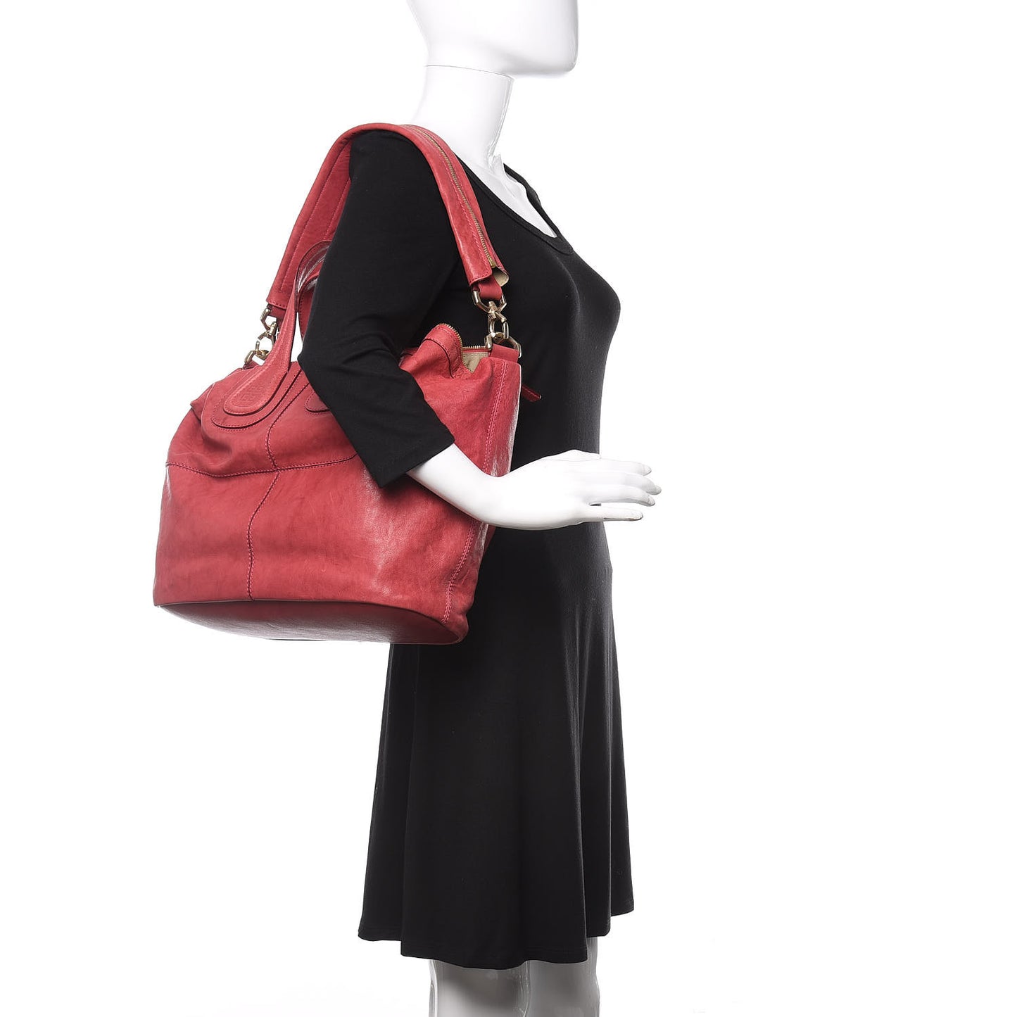 Lambskin Medium Nightingale Red