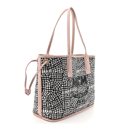 MCM Visetos Medium Liz Reversible Shopper Tote Powder Pink 6 of 21