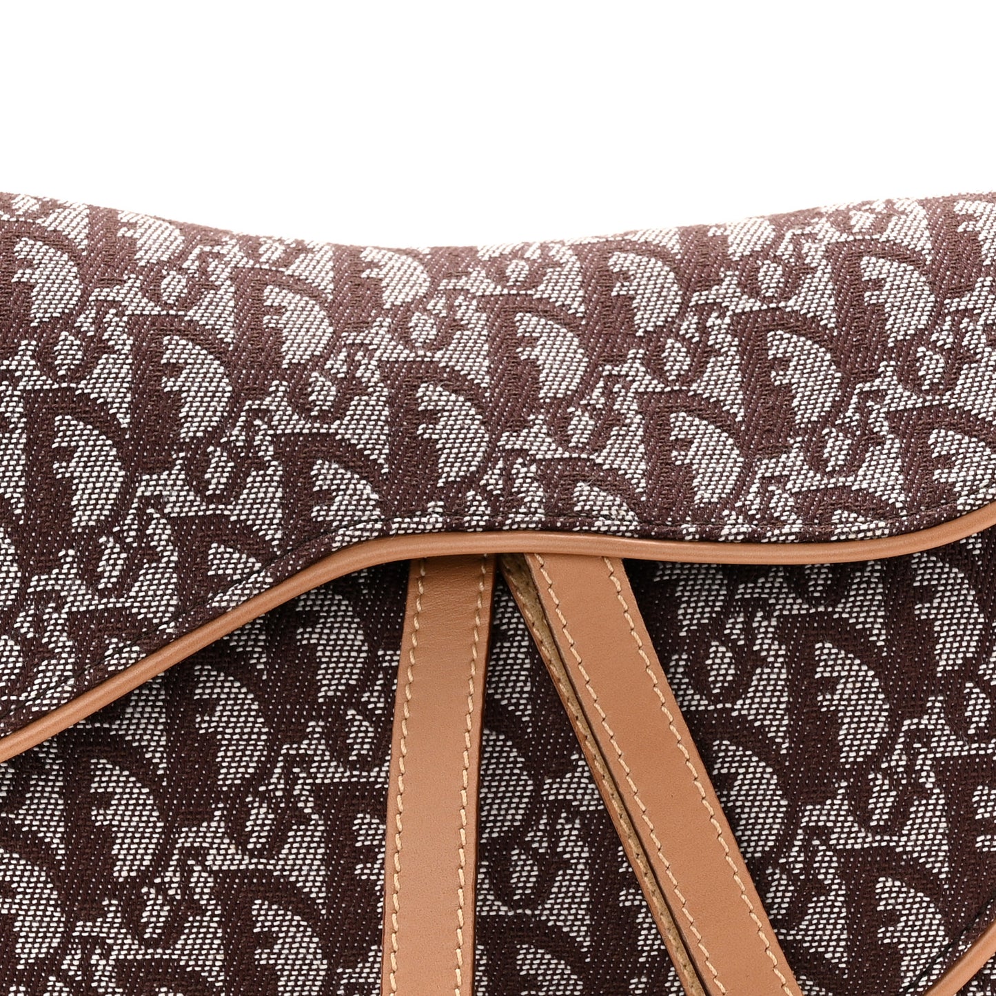 Monogram Double Saddle Bag Marron Clair