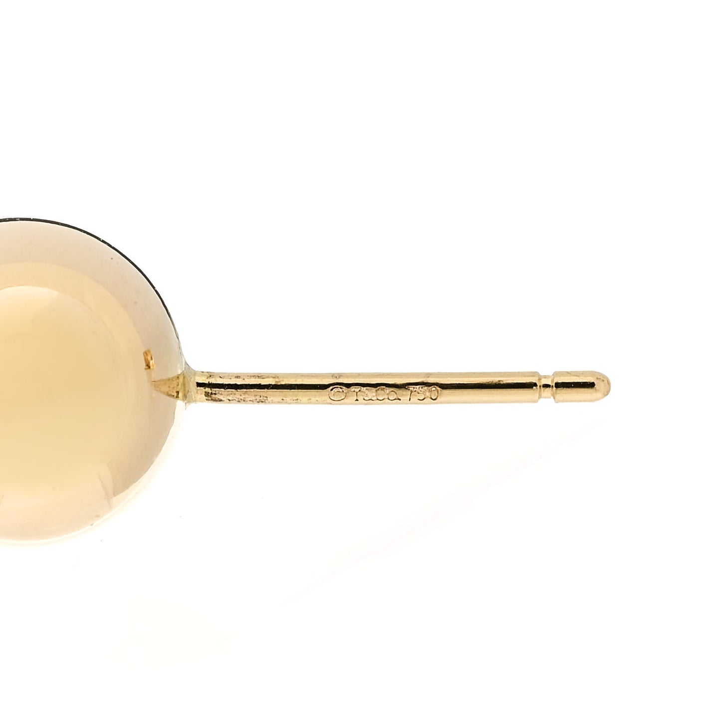 18K Yellow Gold 8mm HardWear Ball Earrings