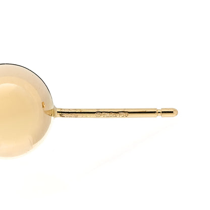 Tiffany 18K Yellow Gold 8mm HardWear Ball Earrings 4 of 4