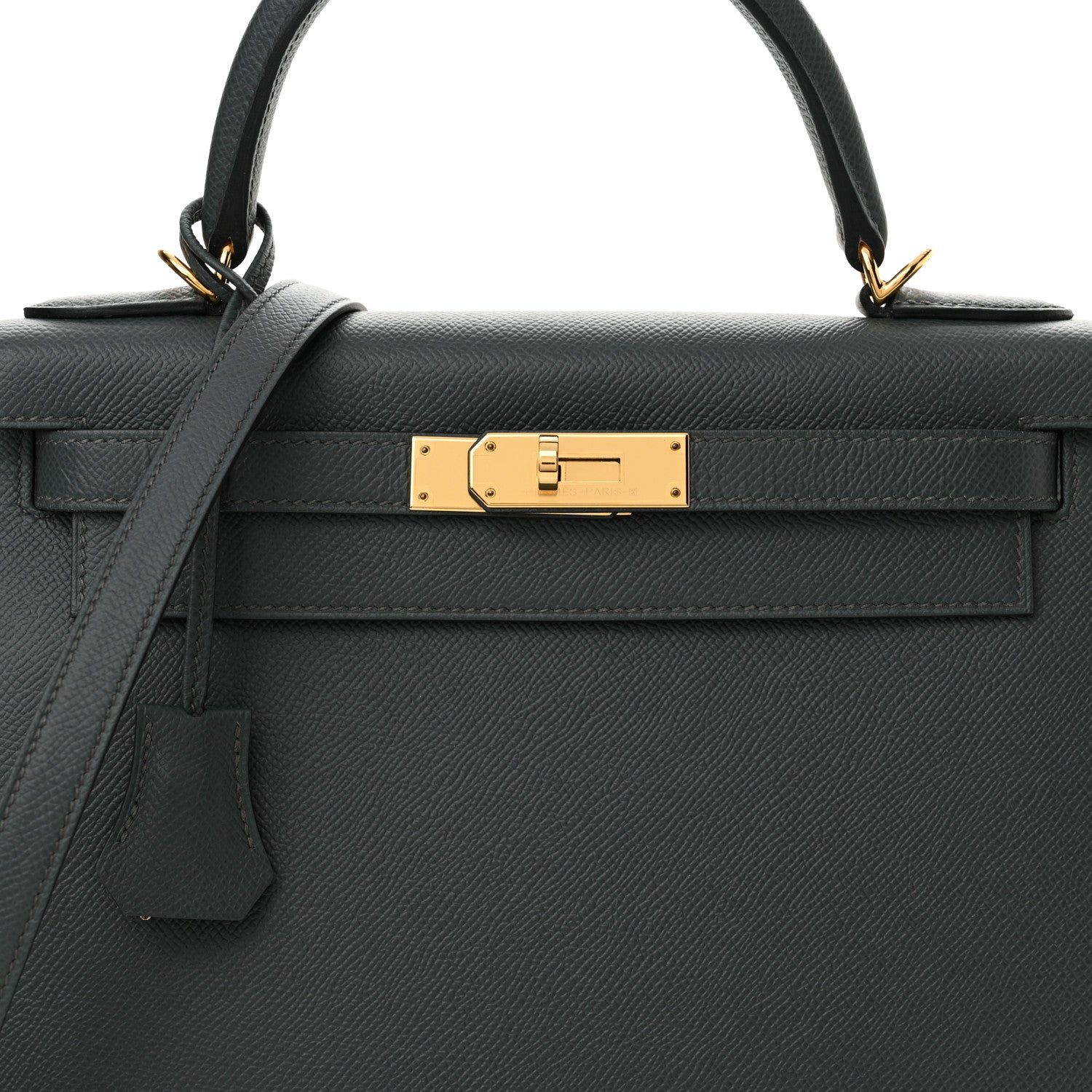 Hermes Epsom Kelly Sellier 28 Bleu Orage 8 of 11