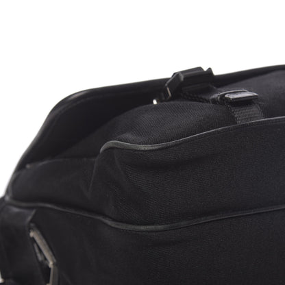Prada Tessuto Nylon Messenger Bag Black 9 of 13