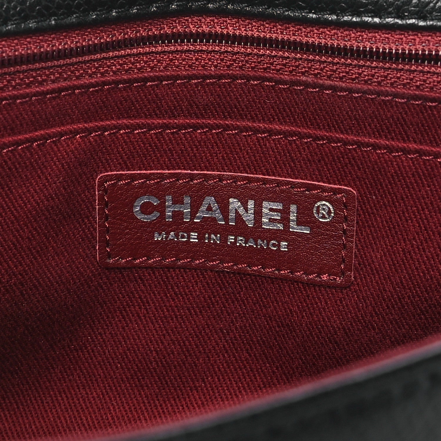 Chanel Caviar Medium Timeless CC Flap Black 6 of 9