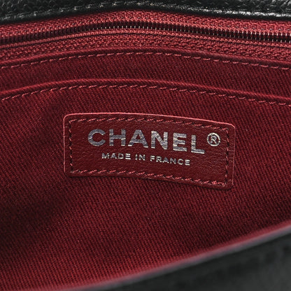 Chanel Caviar Medium Timeless CC Flap Black 6 of 9