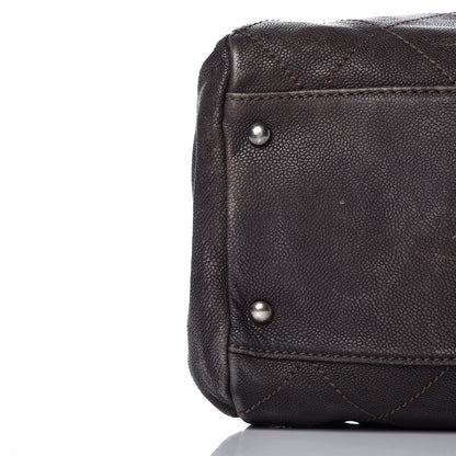 Chanel Caviar Large Outdoor Ligne Doctor Bag Brown 14 of 28