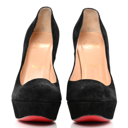 Christian Louboutin Veau Velours Bianca 140 Pumps 38.5 Black 2 of 13