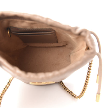 Gucci Calfskin Matelasse Mini GG Marmont 2.0 Bucket Bag Porcelain Rose 5 of 14