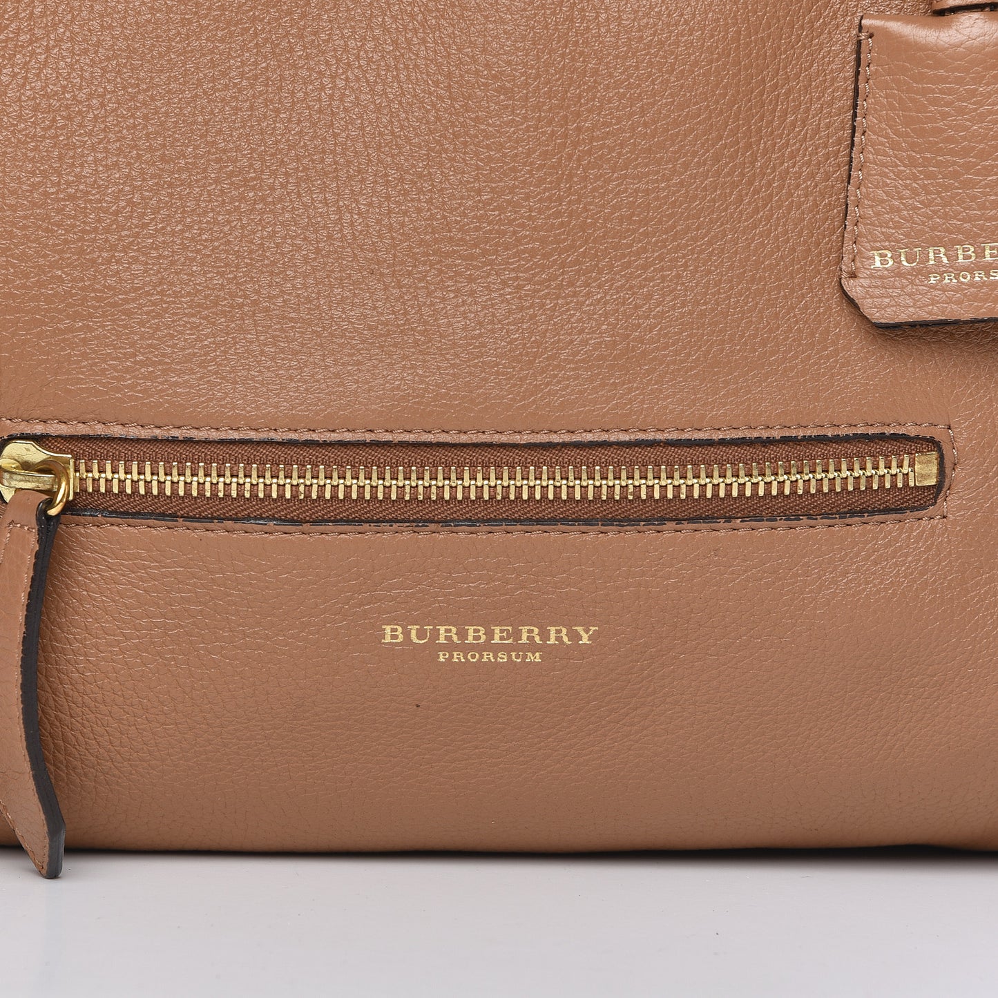 Prorsum Deerskin Big Crush Tote Fudge