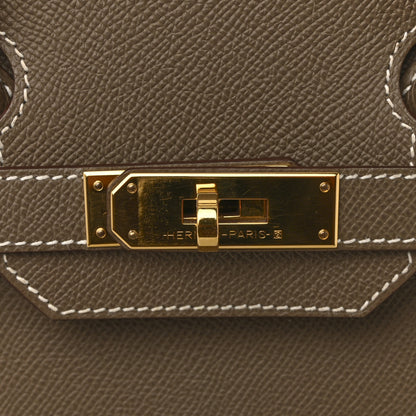 Hermes Epsom Birkin 30 Etoupe 14 of 15