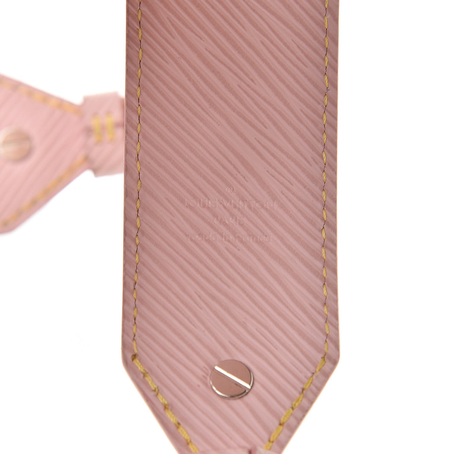 Epi Mechanical Flowers Bandouliere Shoulder Strap Rose Ballerine