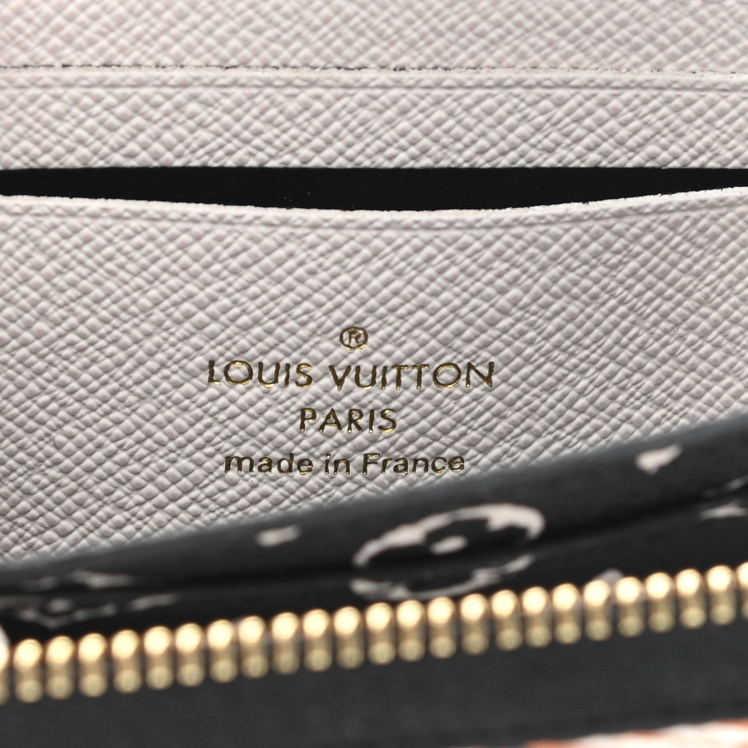 Louis Vuitton Monogram Giant Crafty Zippy Coin Purse Creme Caramel 6 of 8