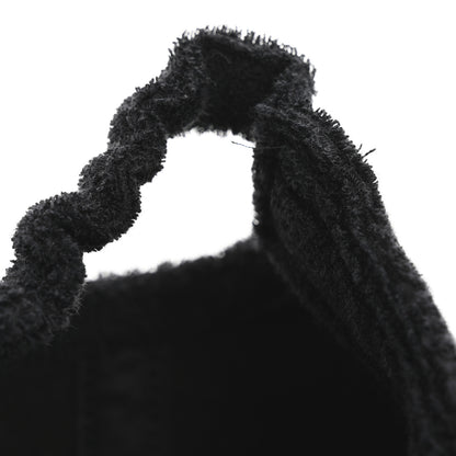 Chanel Terry Cotton CC Logo Hat Cap M Black 10 of 11