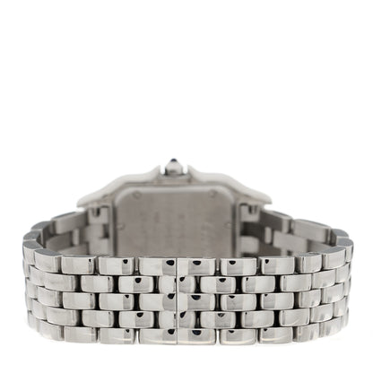 Cartier Stainless Steel Diamond 27mm Panthere Quartz Watch 3 of 5