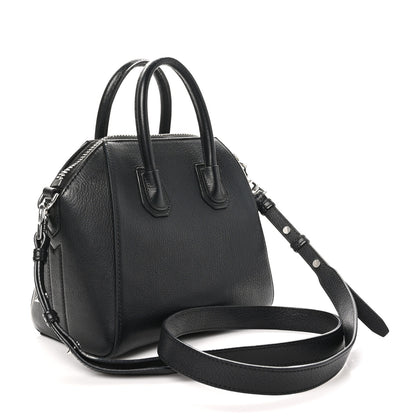 Givenchy Sugar Goatskin Mini Antigona Black 3 of 11
