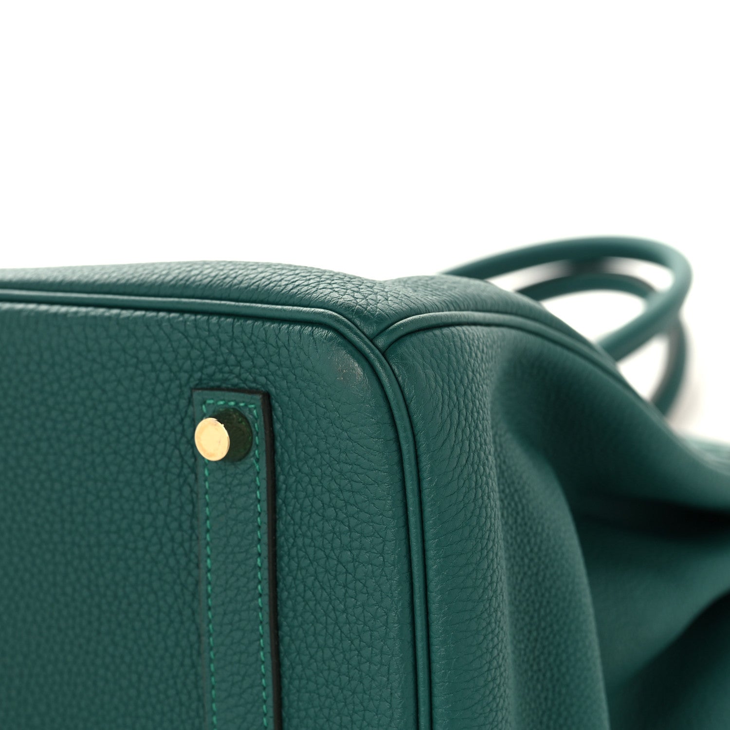 Hermes Togo Birkin 35 Malachite 10 of 12