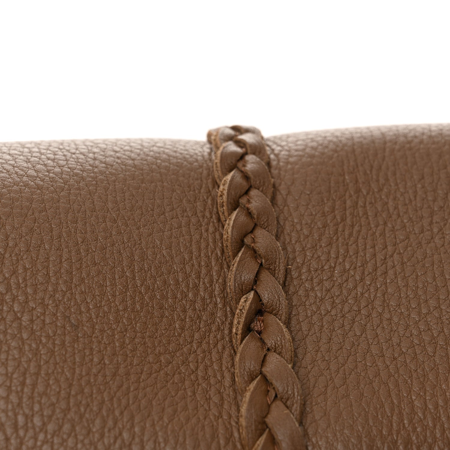 Chloe Grained Calfskin Medium Penelope Shoulder Bag Nut 12 of 12