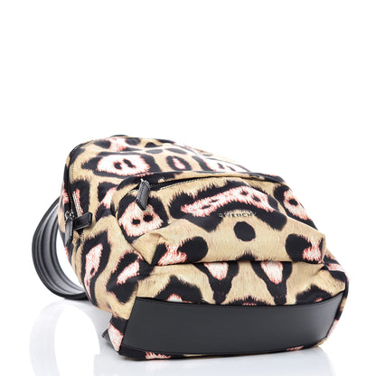 Givenchy Nylon Calfskin Jaguar Print Mini Backpack 4 of 10
