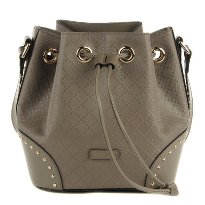 Gucci Bright Diamante Studded Small Bucket Bag Loess 1 of 7